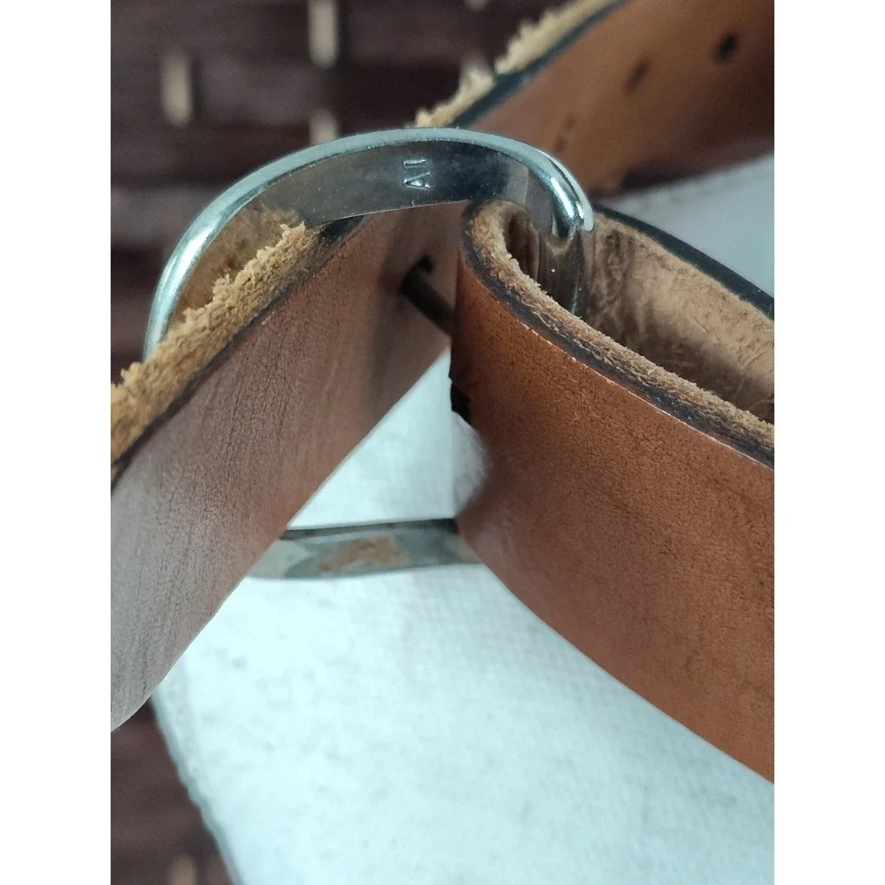 Boy Scout Vintage 1998 Gerber Scout Camp Belt Thunderbird Handmade Belt By Nick